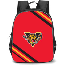 Victoriaville Tigres Backpack School Bag StudentPack - Large Logo Stripe