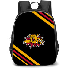 Moncton Wildcats Backpack School Bag StudentPack - Large Logo Stripe