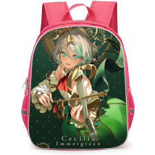 Hololive Cecilia Immergreen Backpack School Bag StudentPack - Cecilia Immergreen Playing Violin Portrait Poster