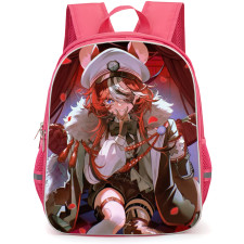 Hololive Hakos Baelz Backpack School Bag StudentPack - Hakos Baelz Sitting In Theater Poster