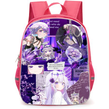 Hololive Koseki Bijou Backpack School Bag StudentPack - Koseki Bijou Shes A Mess Collage Poster