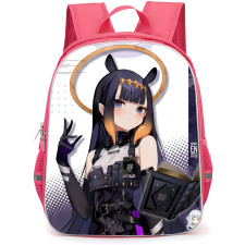 Hololive Ninomae Inanis Backpack School Bag StudentPack - Ninomae Inanis Fierce Portrait Series Poster