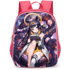 Hololive Ninomae Inanis Backpack School Bag StudentPack - Ninomae Inanis Tentacle Fierce Portrait