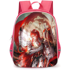 Honkai Star Rail Argenti Backpack School Bag StudentPack - Argenti Bow Hand In Chest Portrait