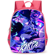 Honkai Star Rail Rappa Backpack School Bag StudentPack - Rappa Smile Neon Portrait