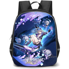 Honkai Star Rail Silver Wolf Backpack StudentPack - Silver Wolf Character Series Art