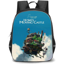 Howl's Moving Castle Backpack StudentPack - Howl's Moving Castle 2005 Movie Poster
