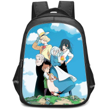 Howl's Moving Castle Backpack StudentPack - Howl's Moving Castle Heroes Standing Poster