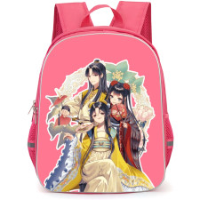 Though I Am An Inept Villainess Backpack School Bag StudentPack - Though I Am An Inept Villainess Characters Fierce Portrait Sticker