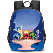 Pixar Inside Out School Backpack StudentPack - Characters On Table