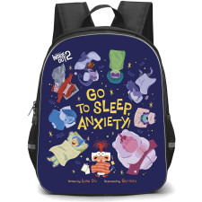 Inside Out 2 Anxiety Backpack StudentPack - Go to Sleep Anxiety Poster Art