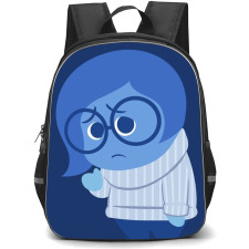 Inside Out 2 Sadness Backpack StudentPack - Sadness Minimalist Art