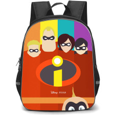 The Incredibles Backpack StudentPack - The Incredibles Characters Faceless Minimalist Poster
