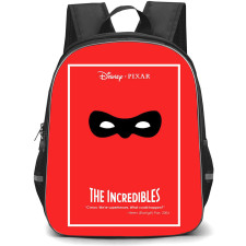 The Incredibles Backpack StudentPack - The Incredibles Minimalist Red Poster