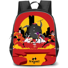 The Incredibles Backpack StudentPack - The Incredibles Movie Poster Illustration Art