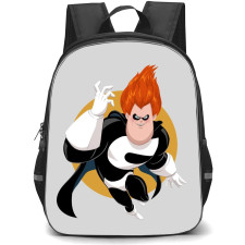 The Incredibles Syndrome Backpack StudentPack - The Incredibles Syndrome Illustration Art On Gray Background