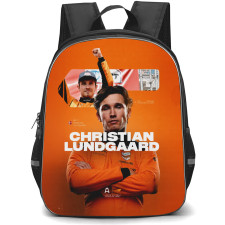 IndyCar Series Christian Lundgaard Backpack School Bag StudentPack - Christian Lundgaard Race Fierce Fierce Portrait Poster