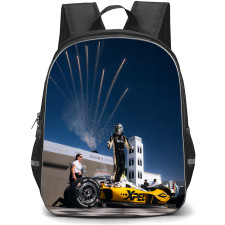 IndyCar Series Josef Newgarden Backpack School Bag StudentPack - Josef Newgarden Fireworks Celebration Portrait