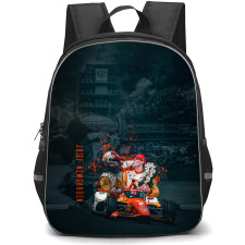 IndyCar Series Josef Newgarden Backpack School Bag StudentPack - Josef Newgarden Race Portrait Collage Poster
