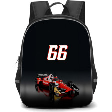 IndyCar Series Marcus Armstrong Backpack School Bag StudentPack - Marcus Armstrong 66 Car Poster
