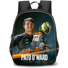 IndyCar Series Pato O'Ward Backpack School Bag StudentPack - Pato O'Ward Abu Dhabi Portrait Poster