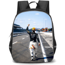 IndyCar Series Pato O'Ward Backpack School Bag StudentPack - Pato O'Ward Walking Back Portrait