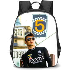 IndyCar Series Pato O'Ward Backpack School Bag StudentPack - Pato O'Ward Wearing Shades Portrait