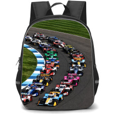 IndyCar Series Backpack School Bag StudentPack - Race Curved Track