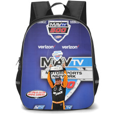 IndyCar Series Graham Rahal Backpack School Bag StudentPack - Graham Rahal Holding Trophy Smiling Portrait