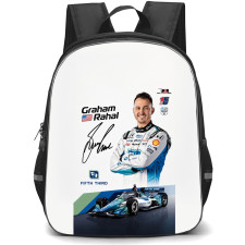 IndyCar Series Graham Rahal Backpack School Bag StudentPack - Graham Rahal Signature Poster