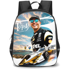 IndyCar Series Scott McLaughlin Backpack School Bag StudentPack - Scott McLaughlin Thirsty Portrait Poster