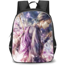 Inuyasha Miroku Backpack StudentPack - Miroku Side Portrait