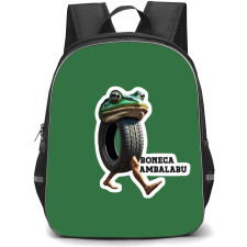 Italian Brainrot Boneca Ambalabu Backpack StudentPack - Boneca Ambalabu 3D Art Sticker