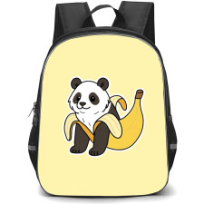 Italian Brainrot Pandaccini Bananini Backpack StudentPack - Pandaccini Bananini Cartoon Art Sticker