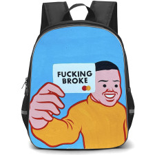 Joan Cornella Backpack StudentPack - FXXKING BROKE Pop Art
