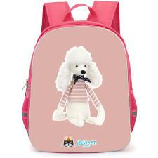 Jellycat Animals Backpack StudentPack - Beatnik Buddy Poodle Portrait
