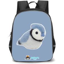 Jellycat Animals Backpack StudentPack - Blue Jay Portrait