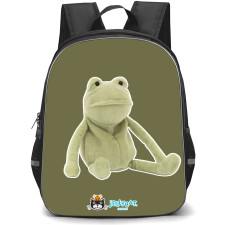 Jellycat Animals Backpack StudentPack - Fergus Frog Portrait