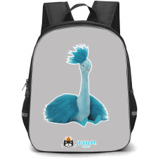Jellycat Animals Backpack StudentPack - Fou Fou Peacock Portrait