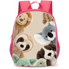 Jellycat Backpack StudentPack - Animals Collage