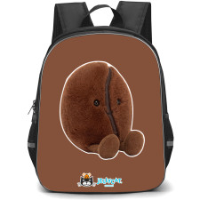 Jellycat Food and Drinks Backpack StudentPack - Coffee Bean Portrait