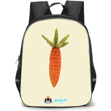 Jellycat Food and Drinks Backpack StudentPack - Vivacious Vegetable Carrot Portrait