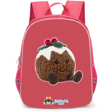 Jellycat Food and Drinks Backpack StudentPack - Christmas Pudding Portrait