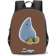 Jellycat Objects Backpack StudentPack - Happy Raindrop Portrait