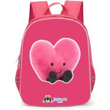 Jellycat Objects Backpack StudentPack - Hot Pink Heart Portrait