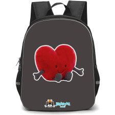Jellycat Objects Backpack StudentPack - Red Heart Portrait