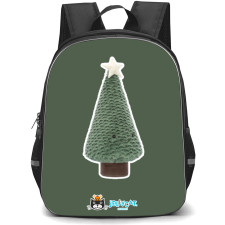 Jellycat Plants Backpack StudentPack - Blue Spruce Christmas Tree Portrait