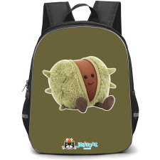 Jellycat Plants Backpack StudentPack - Conker Portrait