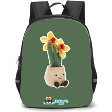 Jellycat Plants Backpack StudentPack - Daffodil Portrait