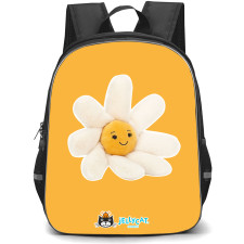 Jellycat Plants Backpack StudentPack - Fleury Daisy Portrait